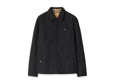 Burberry 'Brighton' Reversible Overshirt "Black"