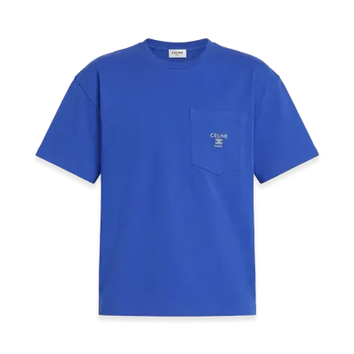 CELINE T-Shirts "Blue"