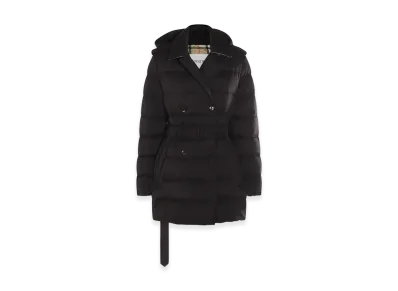 Burberry Women's Nylon Down Jacket "Midnight Blue"