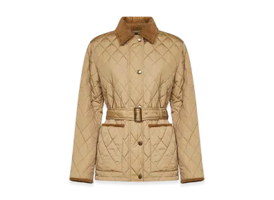 Burberry Women's Nylon Quilted Jacket "Beige"