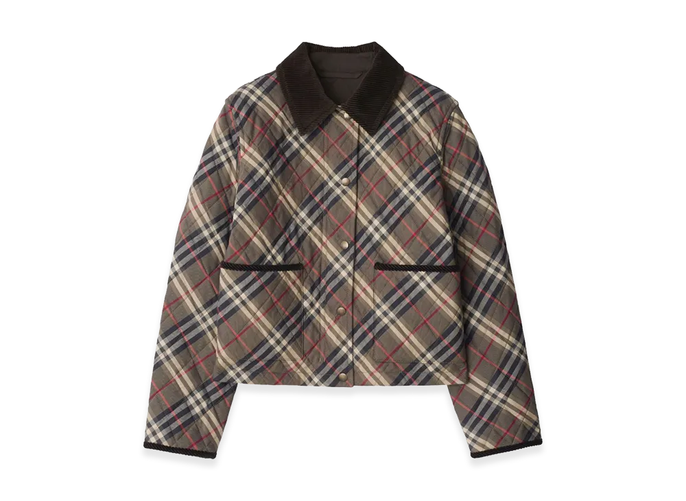 Burberry Women's Embroidered Cotton Jacket "Multicolor"