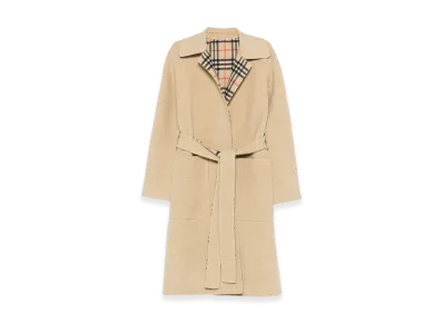 Burberry Women's Jackets "Checked/Beige"