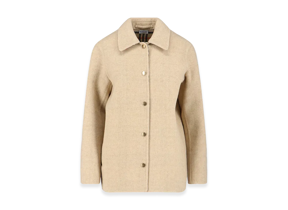 Burberry Women's Jackets "Checked/Beige"