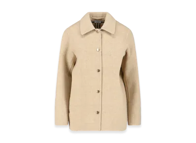Burberry Women's Jackets "Checked/Beige"