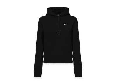 Burberry Women's Sweatshirt With Cross-Stitch Ekd "Black"