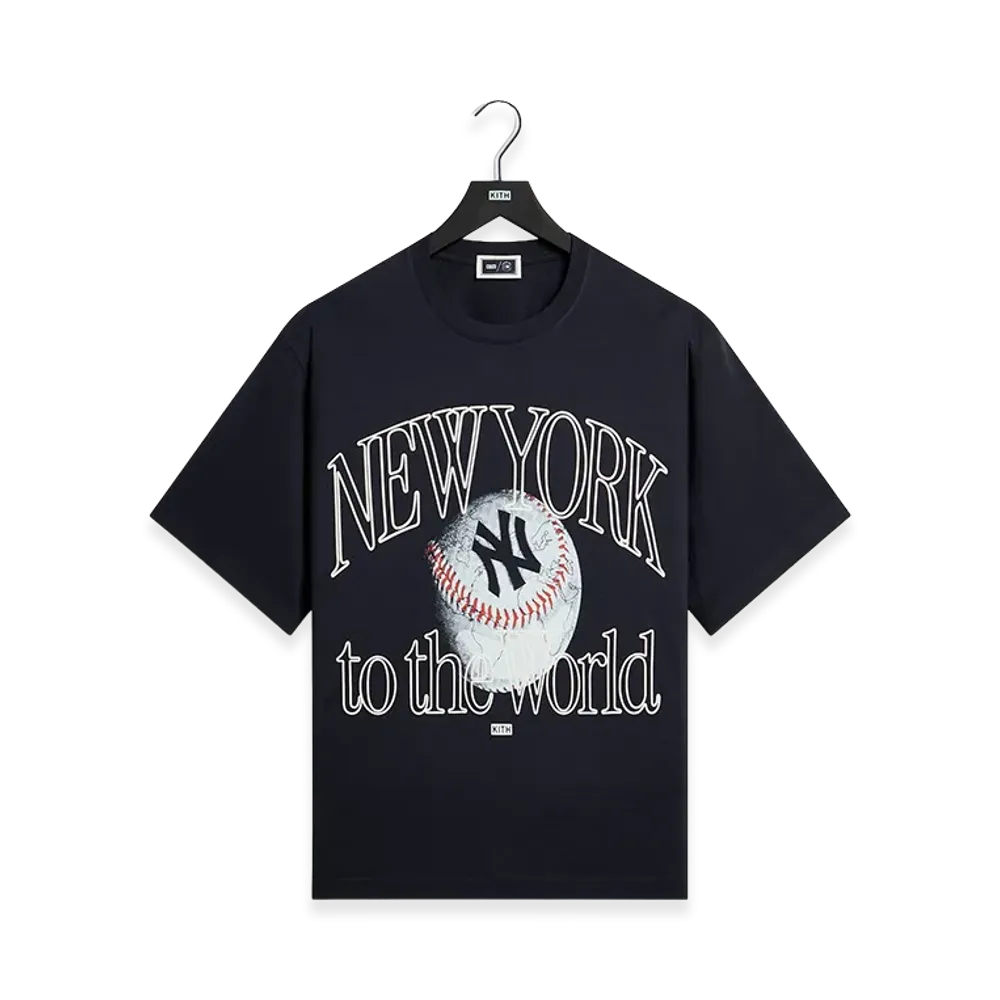 Kith x The New York Yankees New York To The World Vintage Alex Tee "Nocturnal"