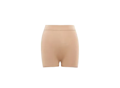 Saint Laurent Women's Knitted Shorts "Beige"