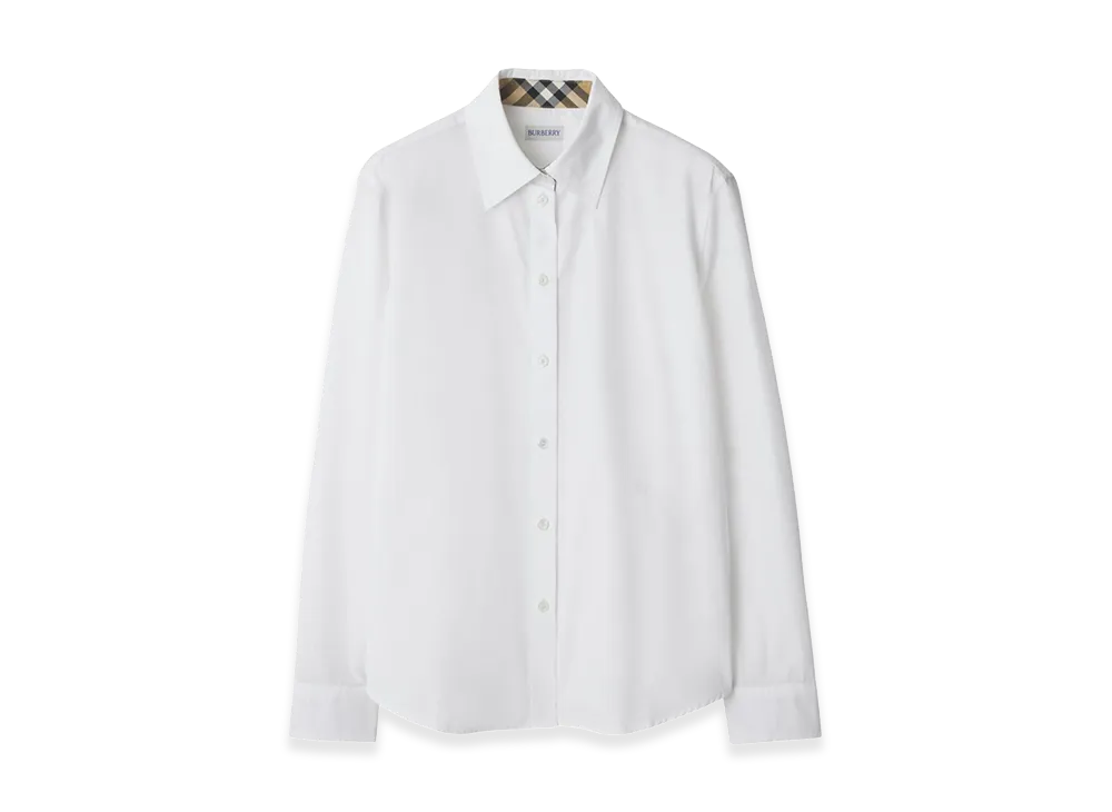Burberry Women's Poplin Shirt "White"