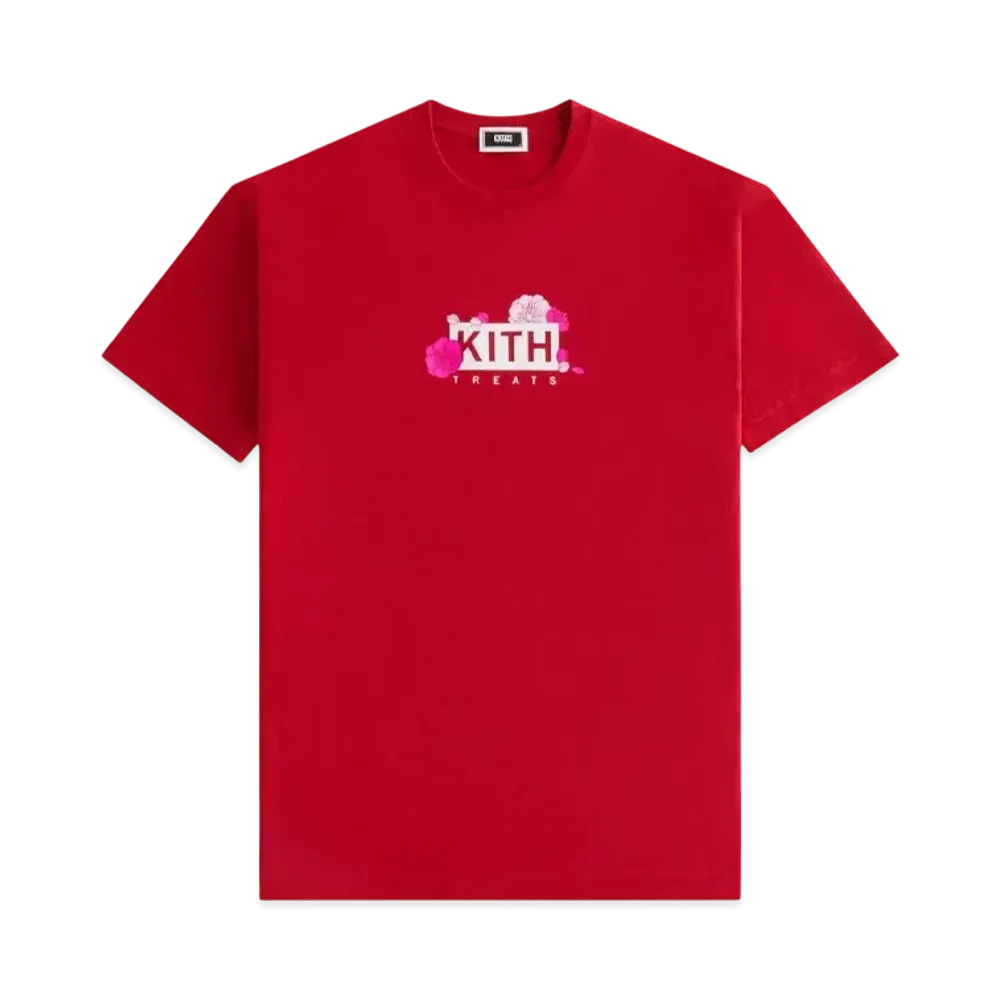 Kith Treats Lunar New Year 2025 Box Logo Tee "Red"