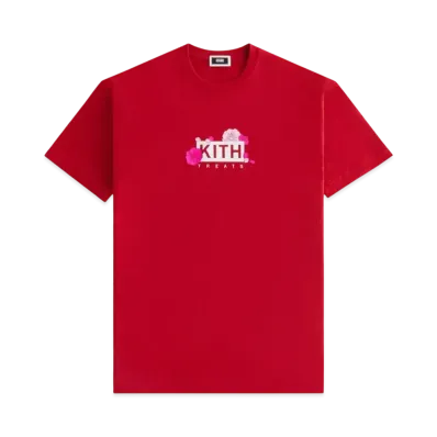 Kith Treats Lunar New Year 2025 Box Logo Tee "Red"