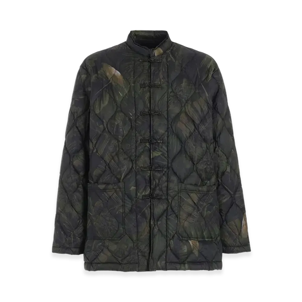 S'YTE x Taion Dahlia Camouflage Quilted Down China Jacket "Khaki"