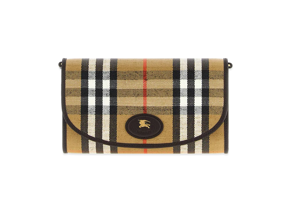 Burberry Women's highlands Wallet On Chain "Multicolor"
