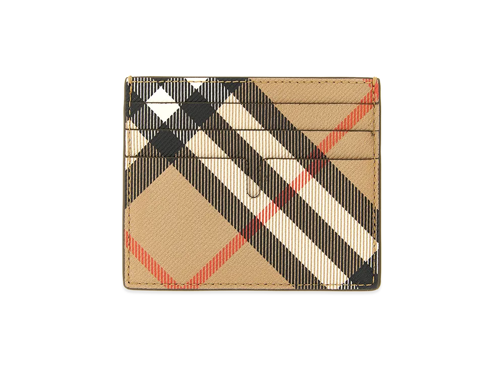 Burberry 'Sandon' Card Holder "Beige"