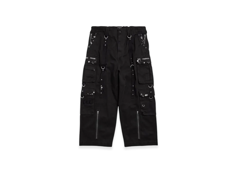 BALENCIAGA Studded Cargo Pants "Black"