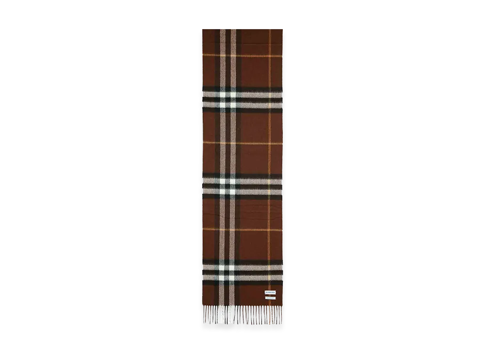 Burberry "Check" Scarf "Brown"