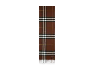 Burberry "Check" Scarf "Brown"