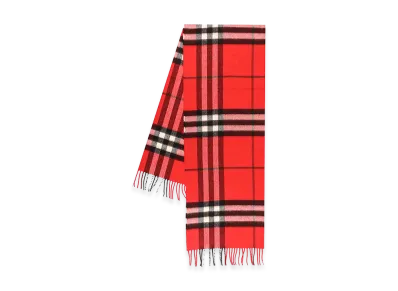 Burberry "Check" Scarf "Red"