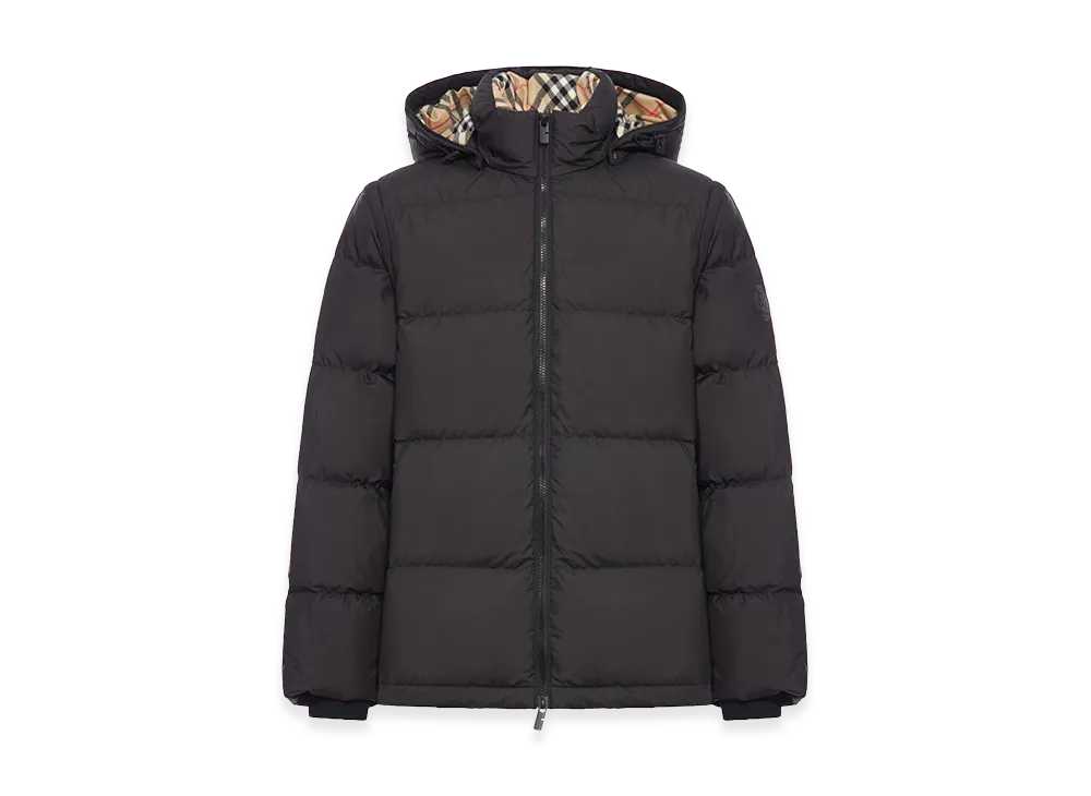 Burberry Down Jacket With Detachable Sleeves "Black"