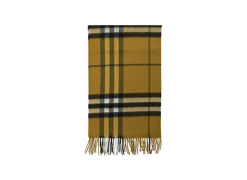 Burberry "Check" Scarf "Yellow"
