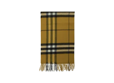 Burberry "Check" Scarf "Yellow"