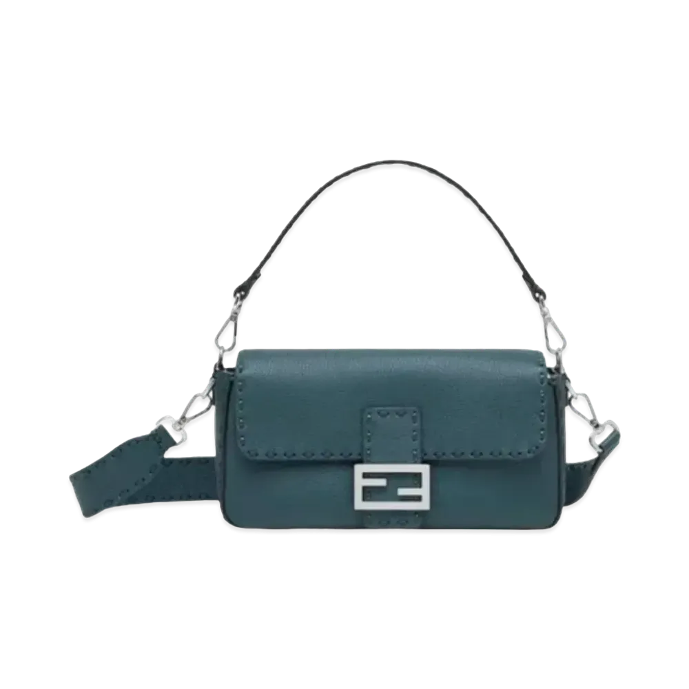 FENDI Baguette Seria Bag "Dark Green"