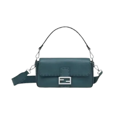 FENDI Baguette Seria Bag "Dark Green"