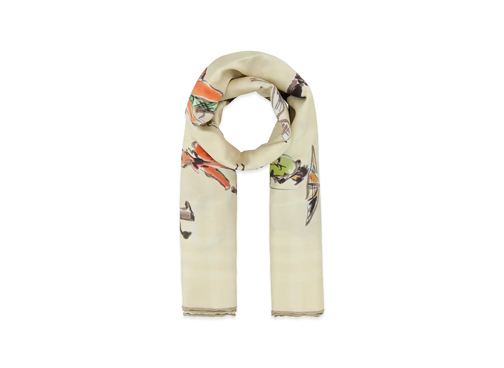 Burberry Printed Silk Foulard "Printed"