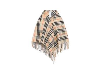 Burberry Check Bandana Scarf "Printed"