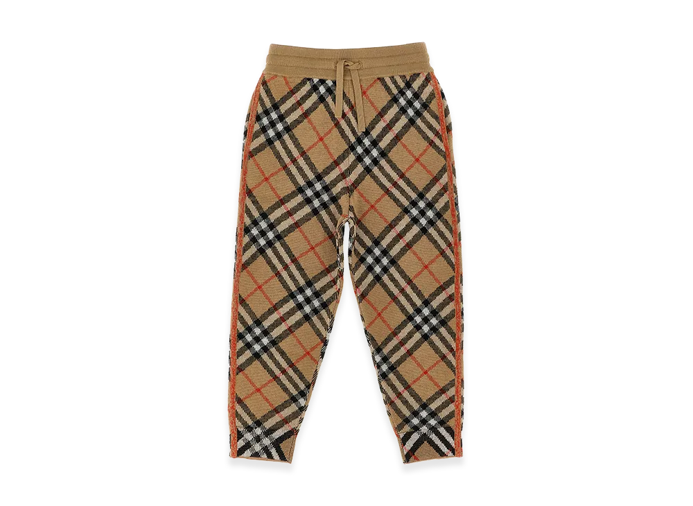 Burberry Kids gerard Bias Joggers "Beige"