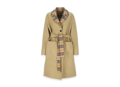 Burberry Women's Coats "Beige"