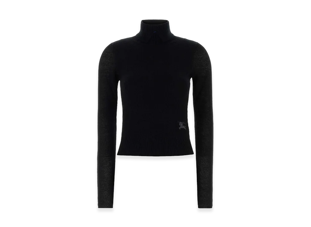 Burberry Women's Wool Blend Sweater "Black"