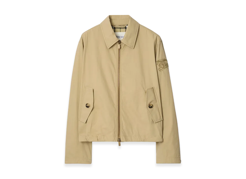 Burberry Gabardine Jacket "Dune Beige"