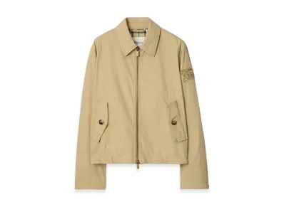 Burberry Gabardine Jacket "Dune Beige"