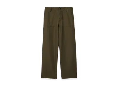 Burberry Gabardine Trousers "Thorn Green"