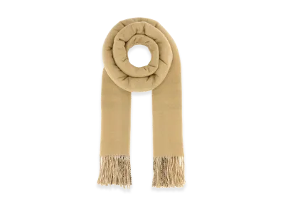 Burberry Cashmere Reversible Scarf "Beige/Checked"