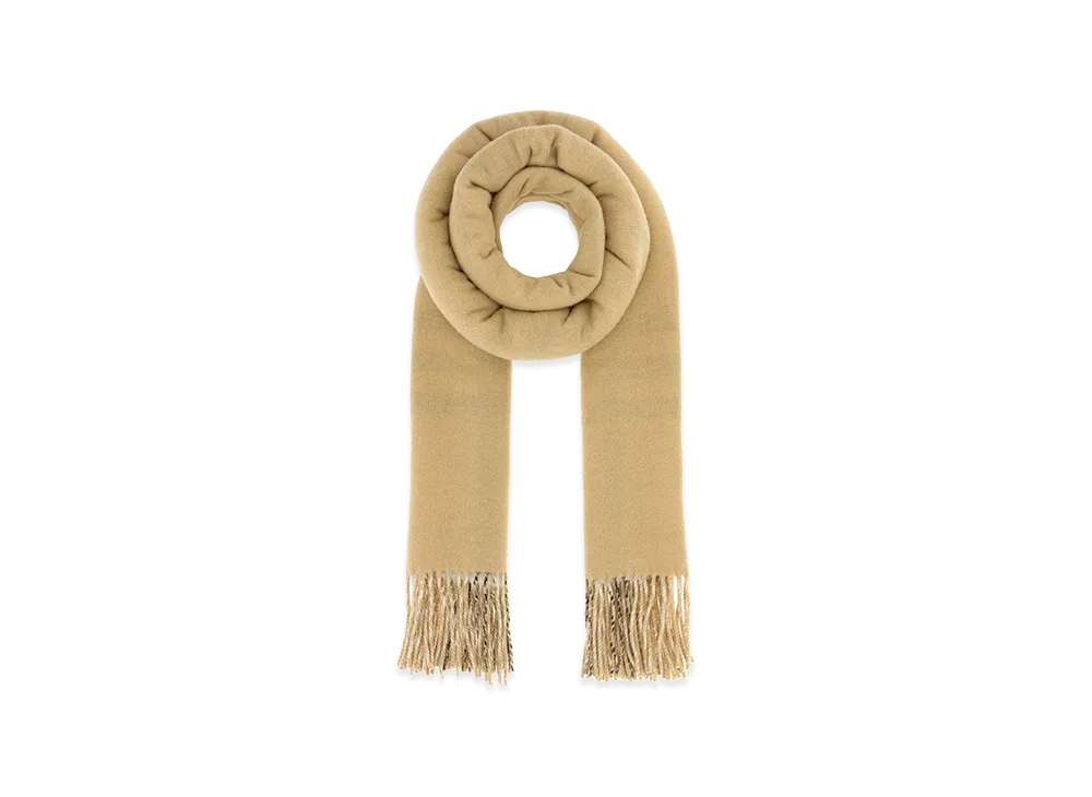 Burberry Cashmere Reversible Scarf "Checked/Beige"