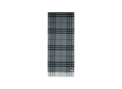 Burberry Cashmere Scarf "Gray"
