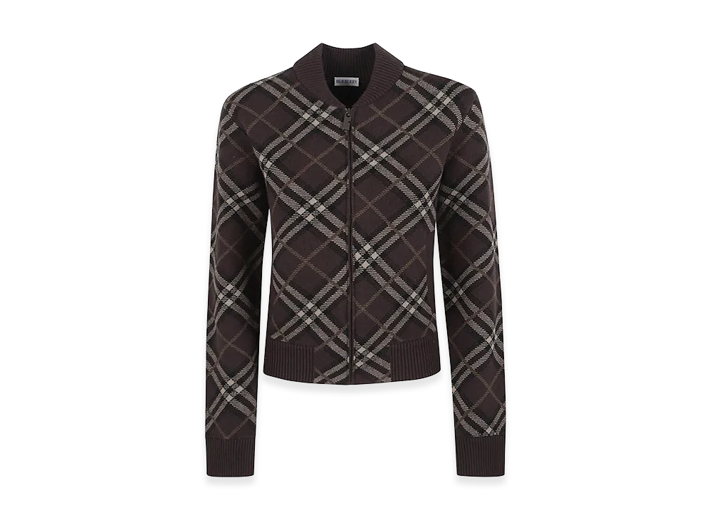 Burberry Women's Wool Cardigan "Brown"