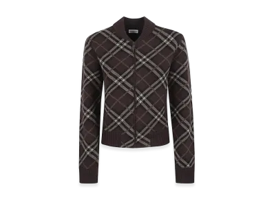 Burberry Women's Wool Cardigan "Brown"
