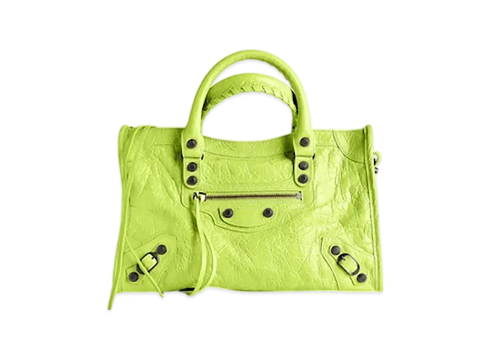 BALENCIAGA Le City Small Bag "Granny Green"