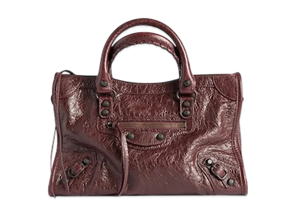 BALENCIAGA Le City Bag Small "Dark Burgundy"