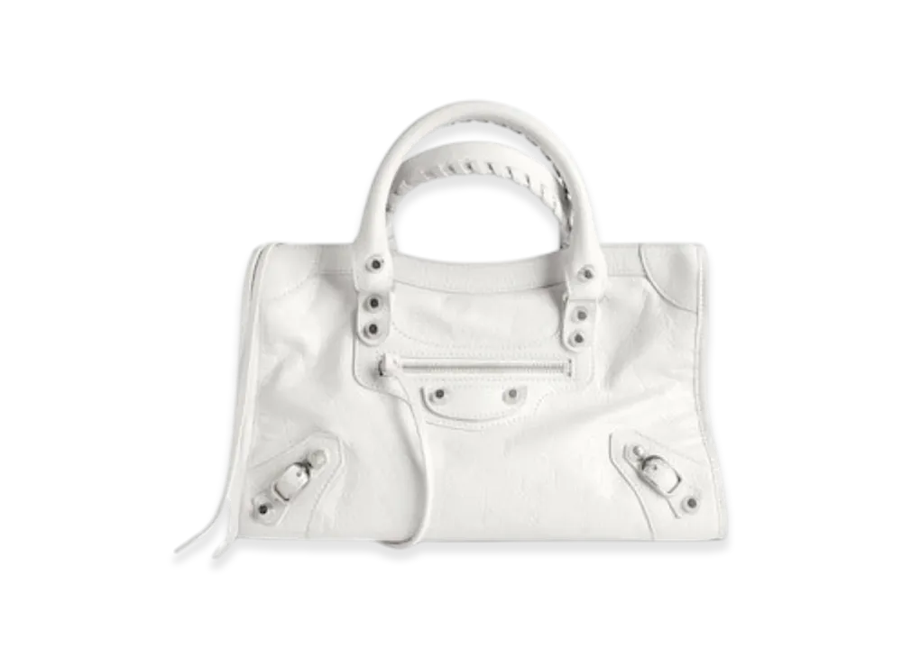 BALENCIAGA Le City Bag Small "White"