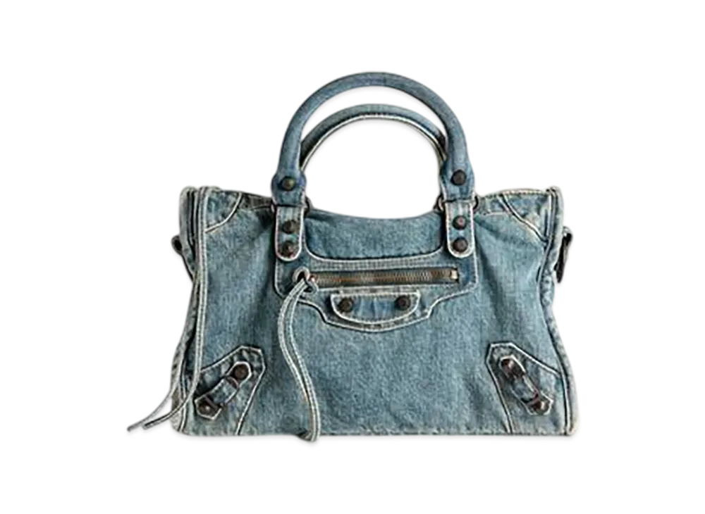 BALENCIAGA Le City Bag Small "Blue"