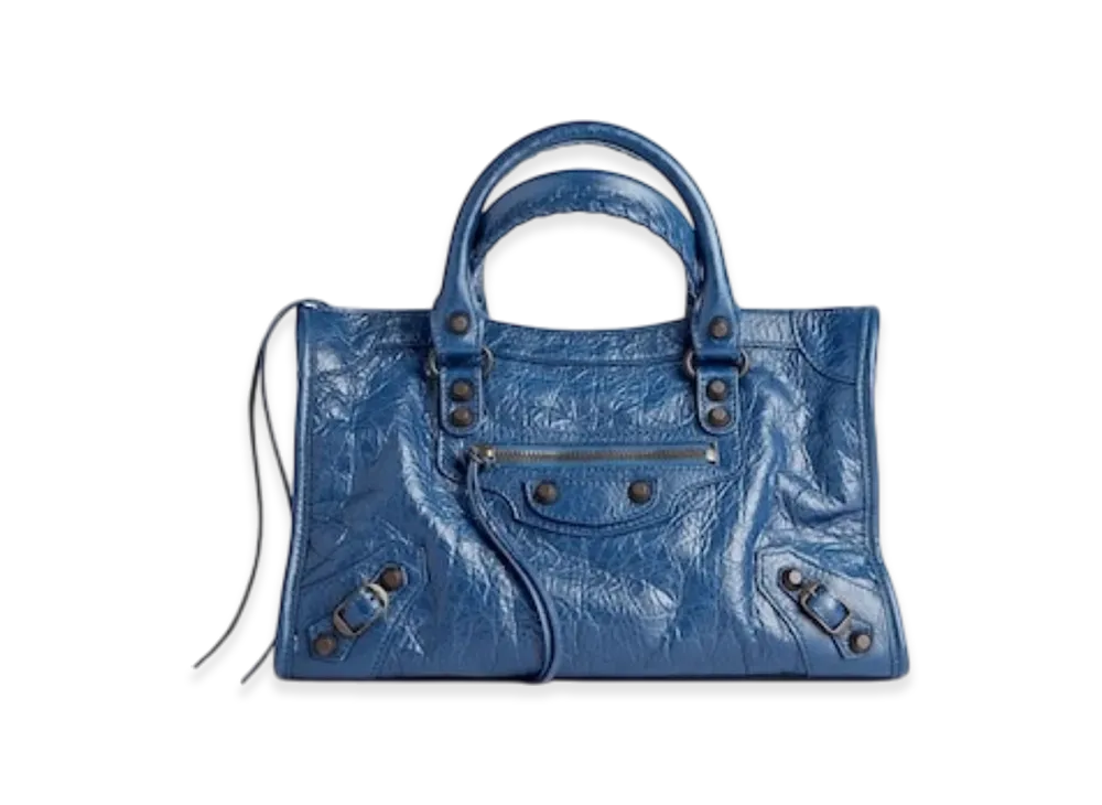 BALENCIAGA Le City Bag Small "Navy"