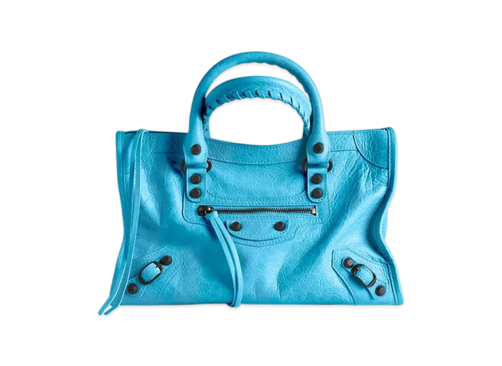 BALENCIAGA Le City Bag Small "Blue Cyan"