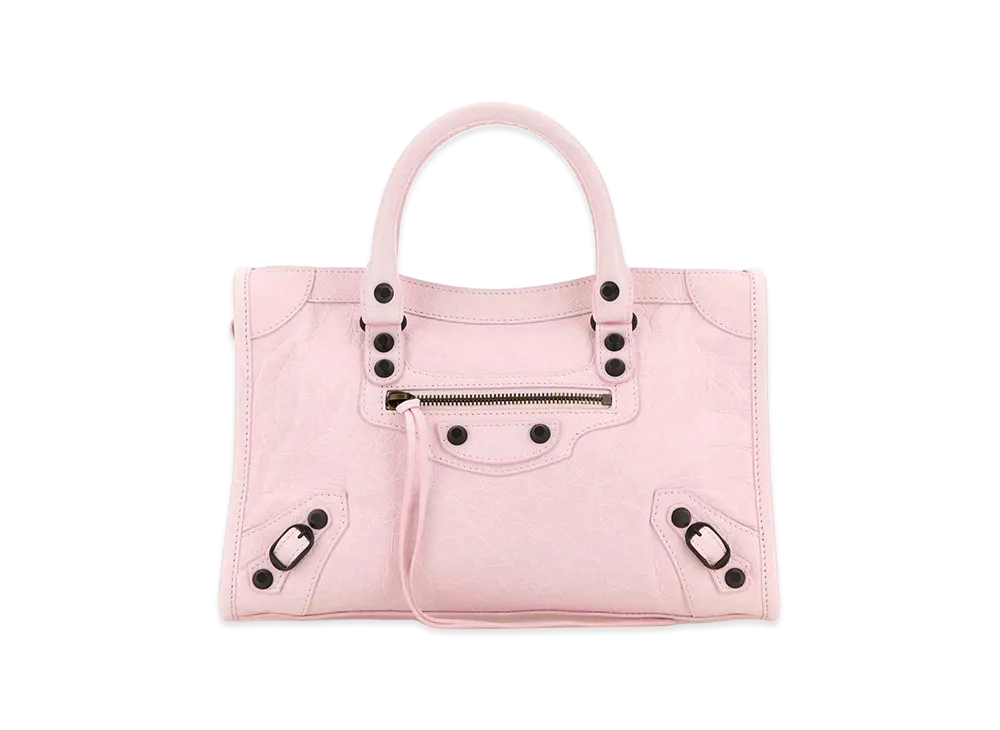 BALENCIAGA Women's Leather Small Le City Handbag "Pink"