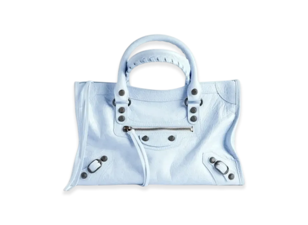 BALENCIAGA Le City Bag Small "Blue"