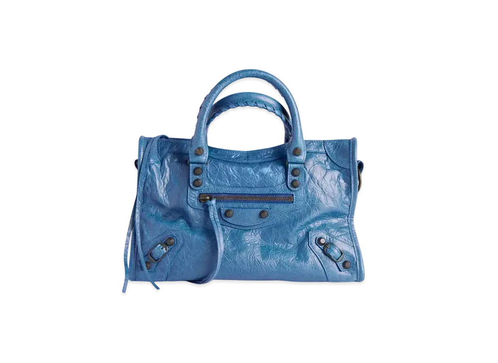 BALENCIAGA Le City Small Bag "Denim Blue"