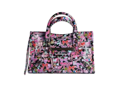 BALENCIAGA Women's Le City Bag Small "Black/Multicolor"