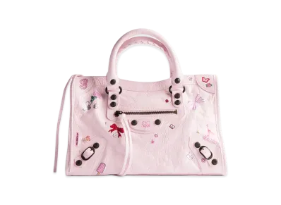 BALENCIAGA Women's Le City Bag Small "Petal Pink/Multicolor"